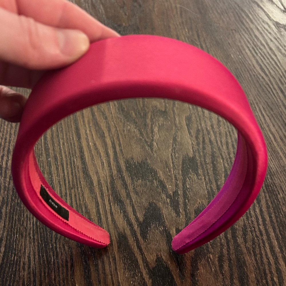 J. Crew Vibrant Pink Headband